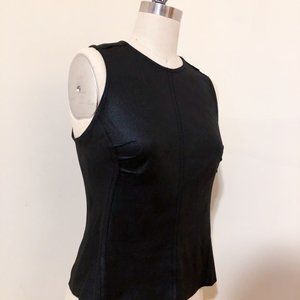 Byron Lars Faux Leather Top